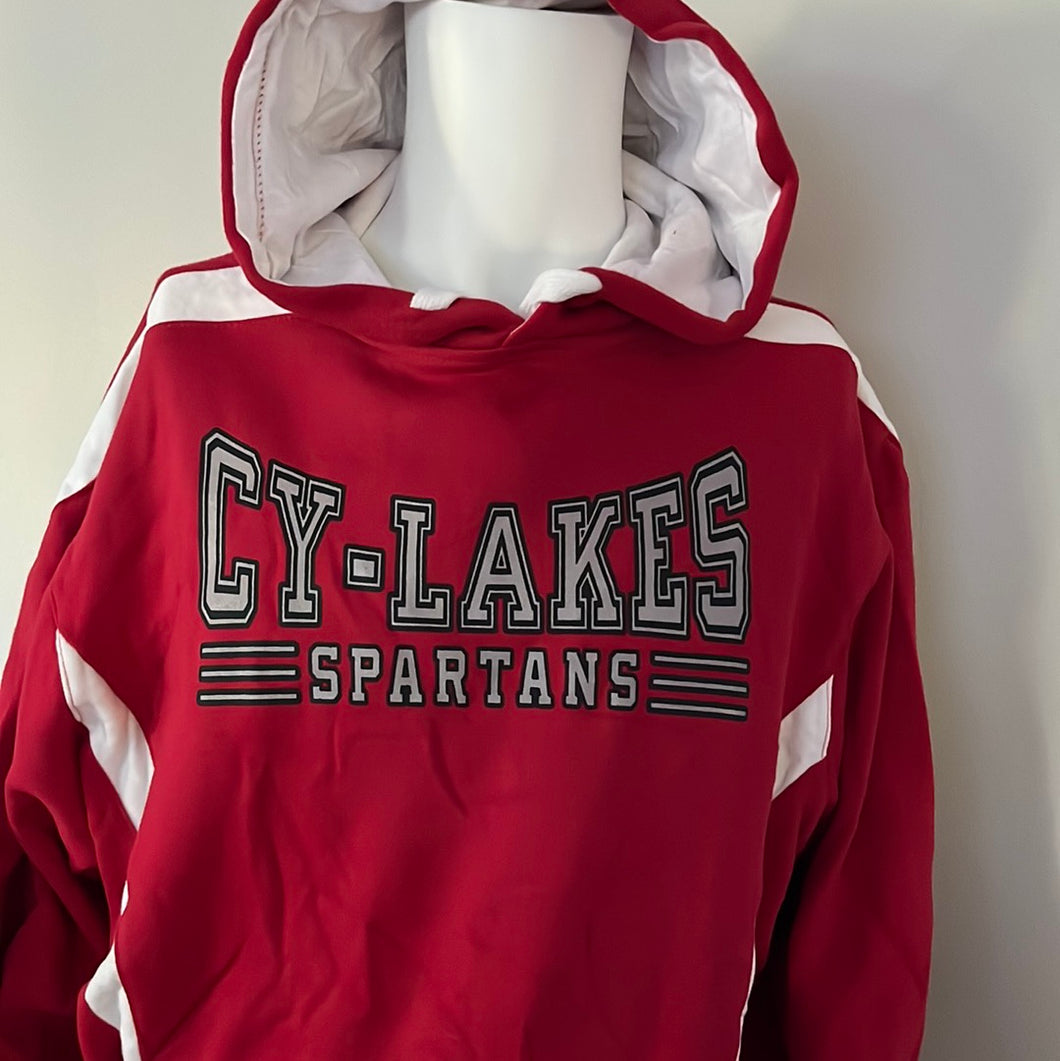 Cy Lakes Spartans color-blocked hoodie